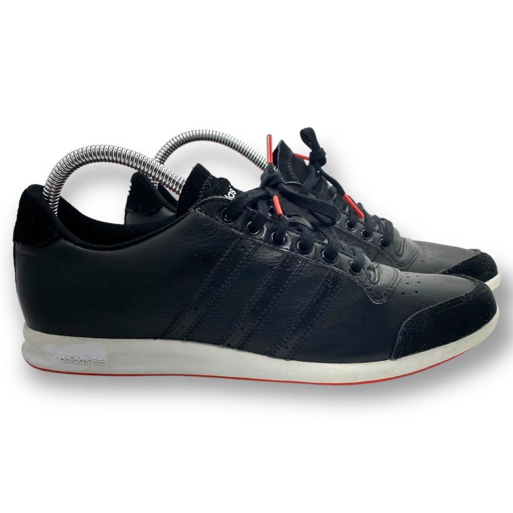 Adidas Womens Adicross Black Spikeless Leather Athletic Golf Shoes Size US 8
